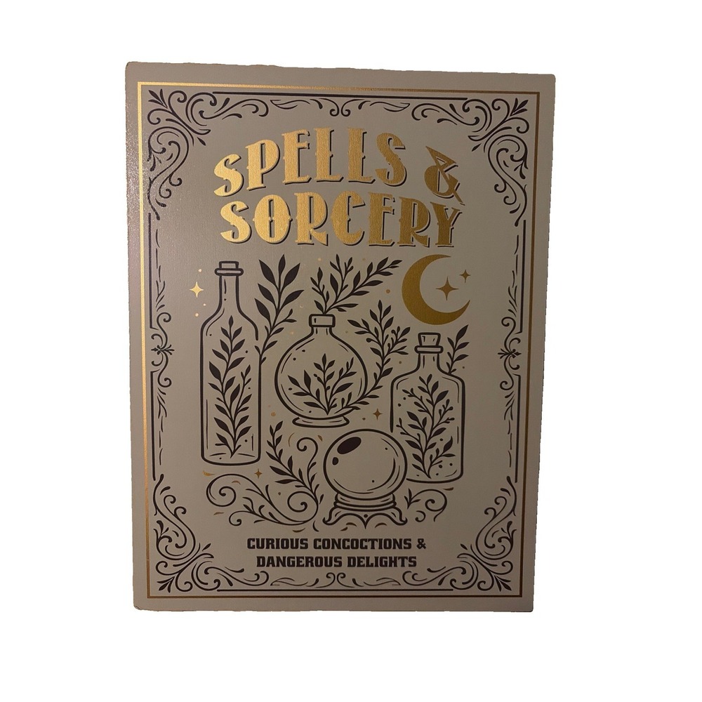 Target Bullseye Playground Halloween Spells Scocery Wood Book Box Shelf 2026